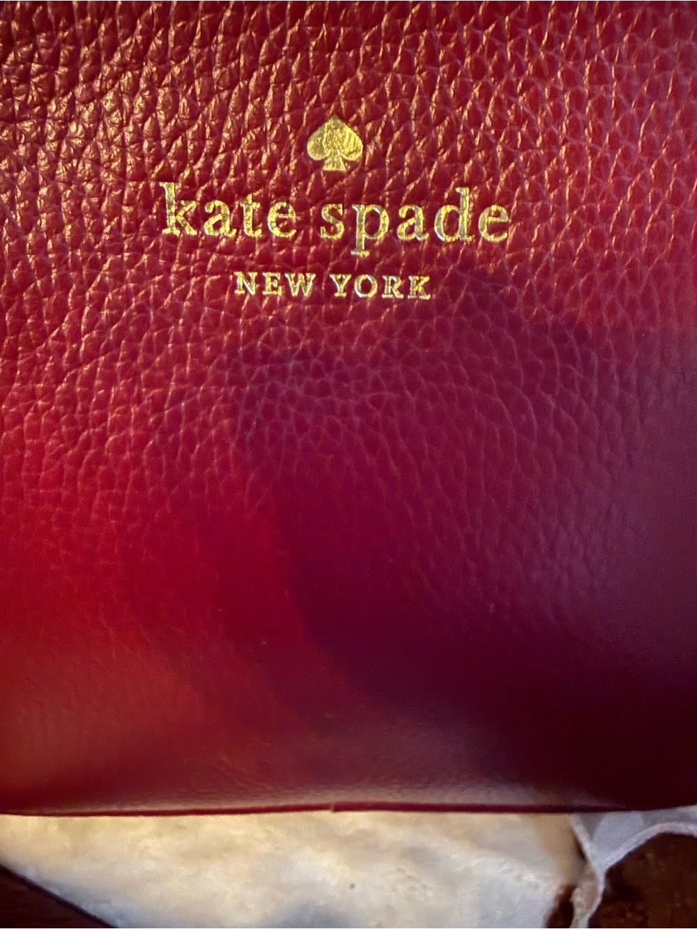 kate spade Plum Leather Crossbody Bag - Picture 3 of 5
